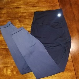 Lululemon Wunder Under Ombre Leggings